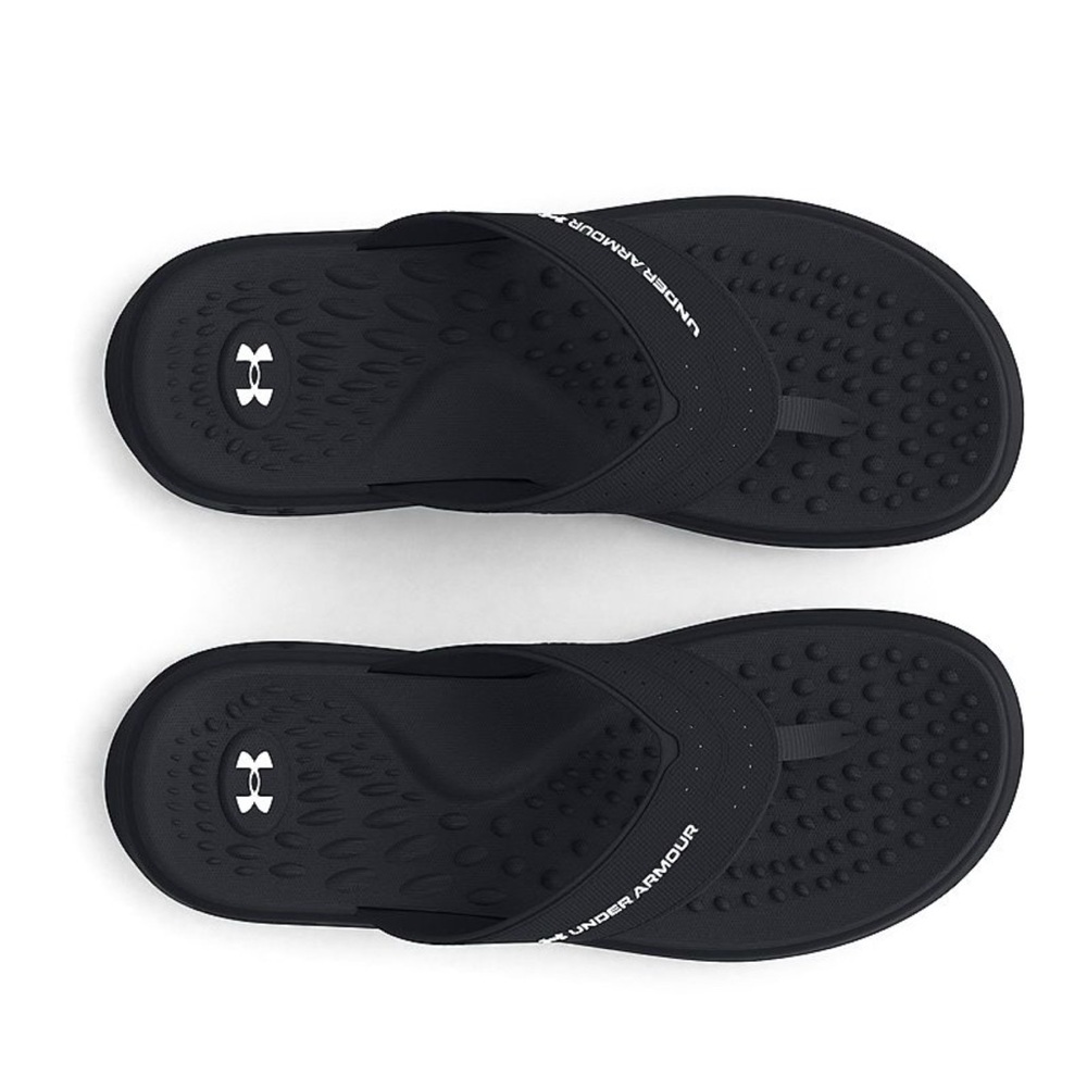 Under Armour Women’s Ignite Pro Marbella Sandal Flip Flop - Black - NEW - Picture 4 of 7